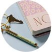 Picture of PEN KEYCHAIN - STAY GROOVY
